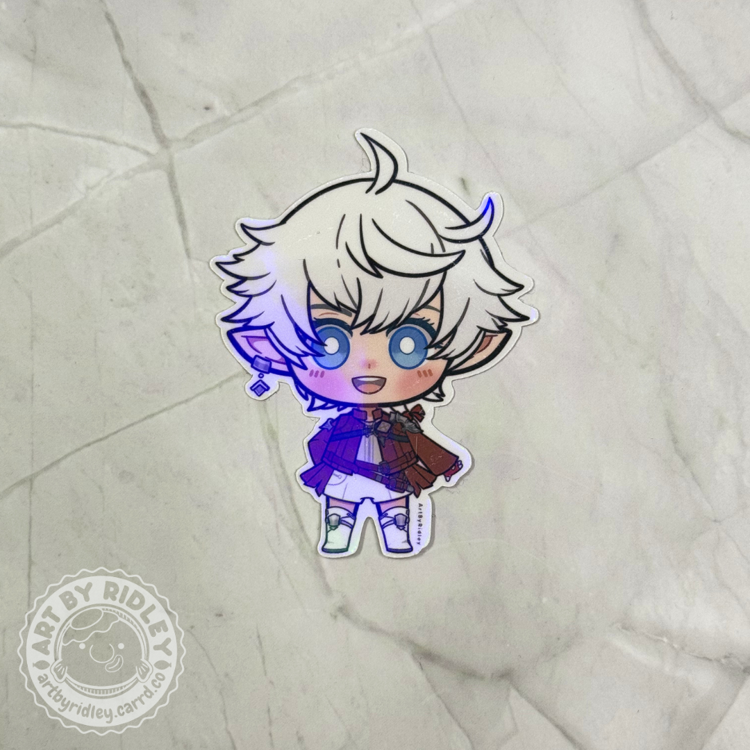 FFXIV : Scions Die-Cut Waterproof Sticker
