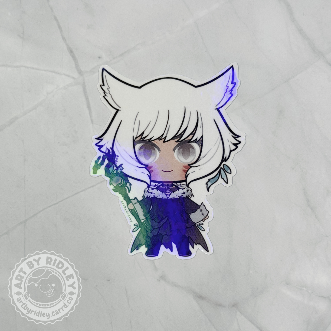 FFXIV : Scions Die-Cut Waterproof Sticker