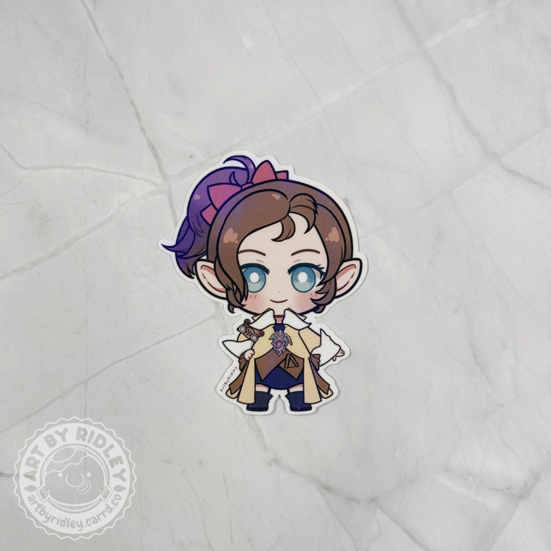 FFXIV : Scions Die-Cut Waterproof Sticker