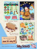 Blobbie Hobby Mail Club for JULY