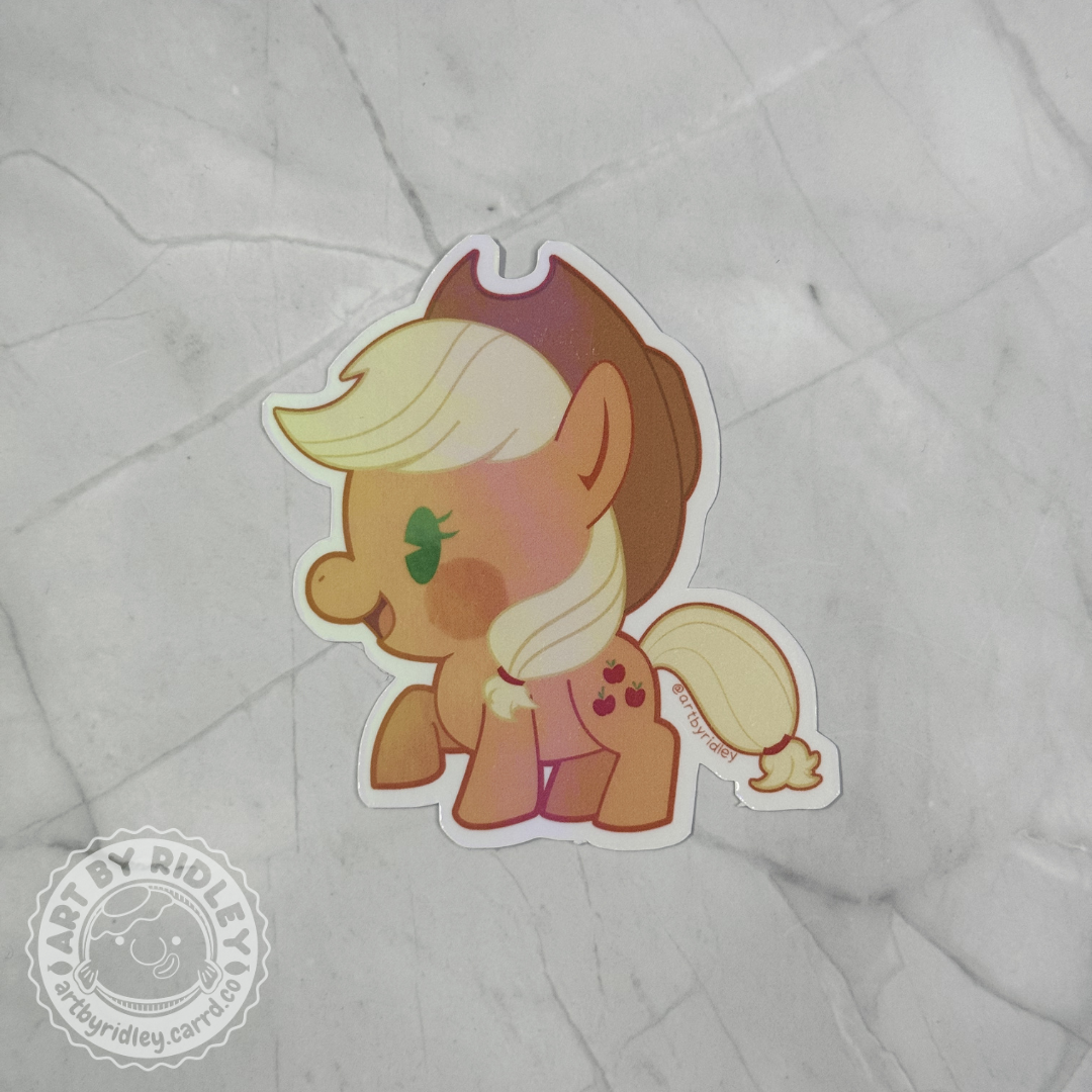 MLP Friendship Ponies is Magic Die-Cut Waterproof Sticker
