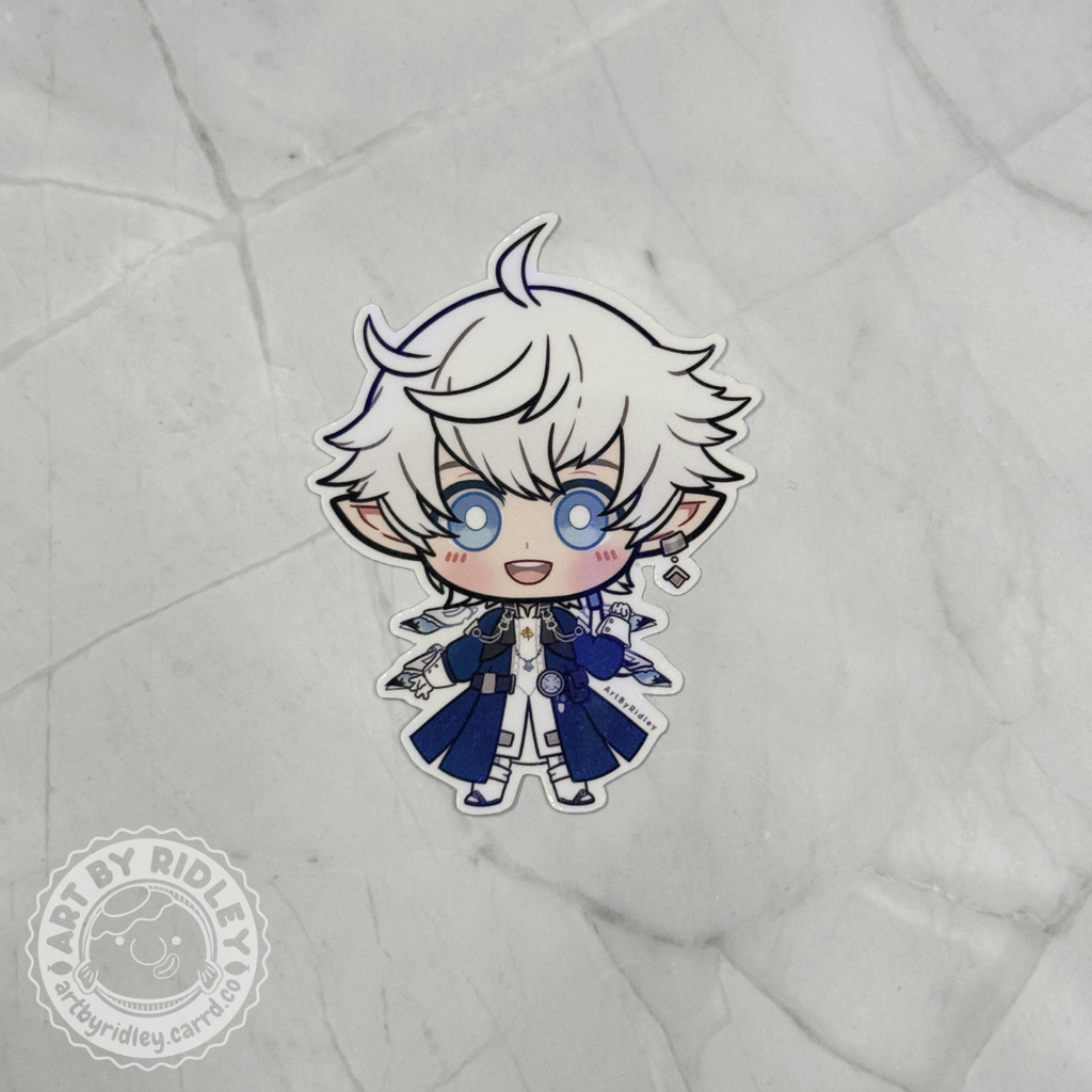 FFXIV : Scions Die-Cut Waterproof Sticker