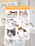 A Whole Lot More Cattos Sticker Sheet