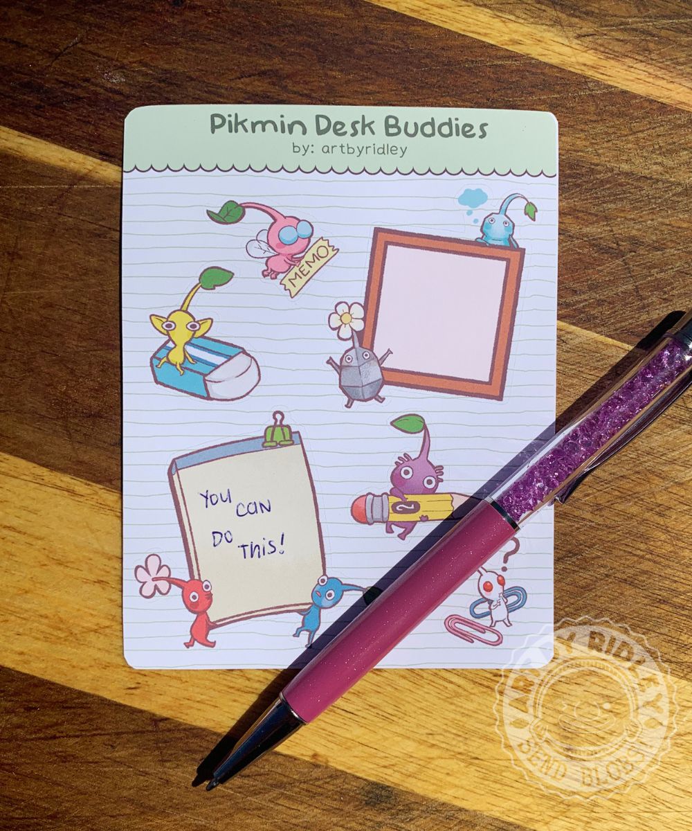 Pikminis Desk Buddies